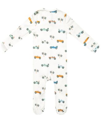Baby Boys' Speedster Zip-Up Footie