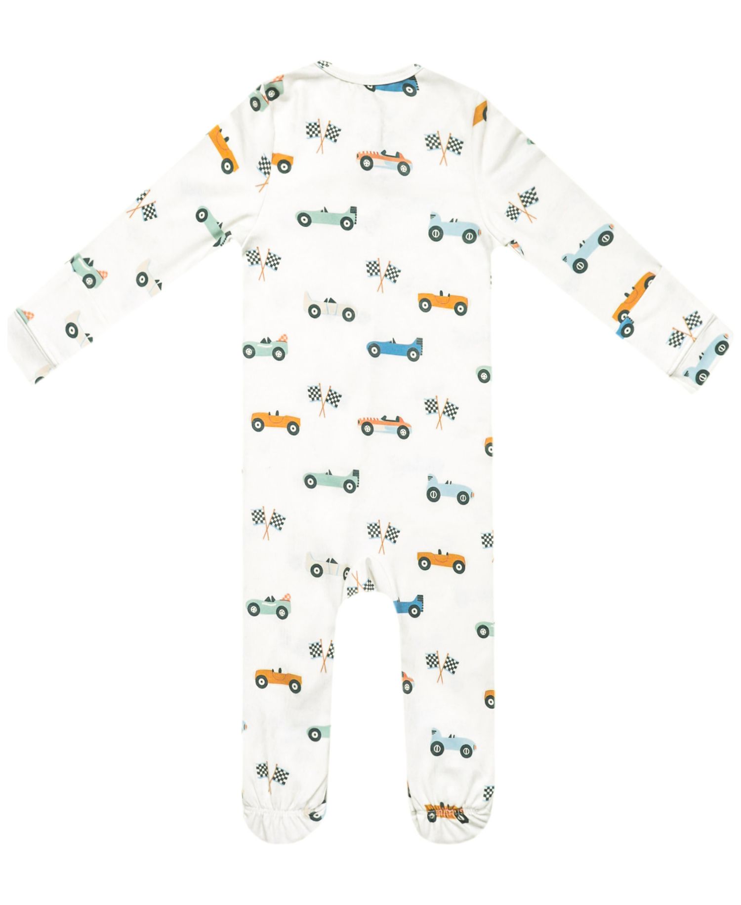 Baby Boys' Speedster Zip-Up Footie