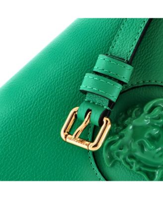 Small La Medusa Flap Shoulder Bag Leather