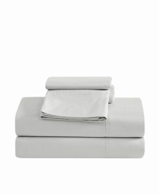 Classic Percale 400 Thread Count 4-Pc. Sheet Set, Queen