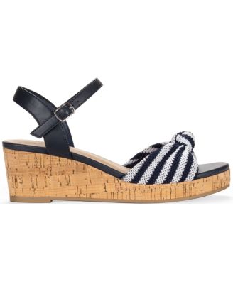 Women's Valleyy Knotted Front Wedge Sandals