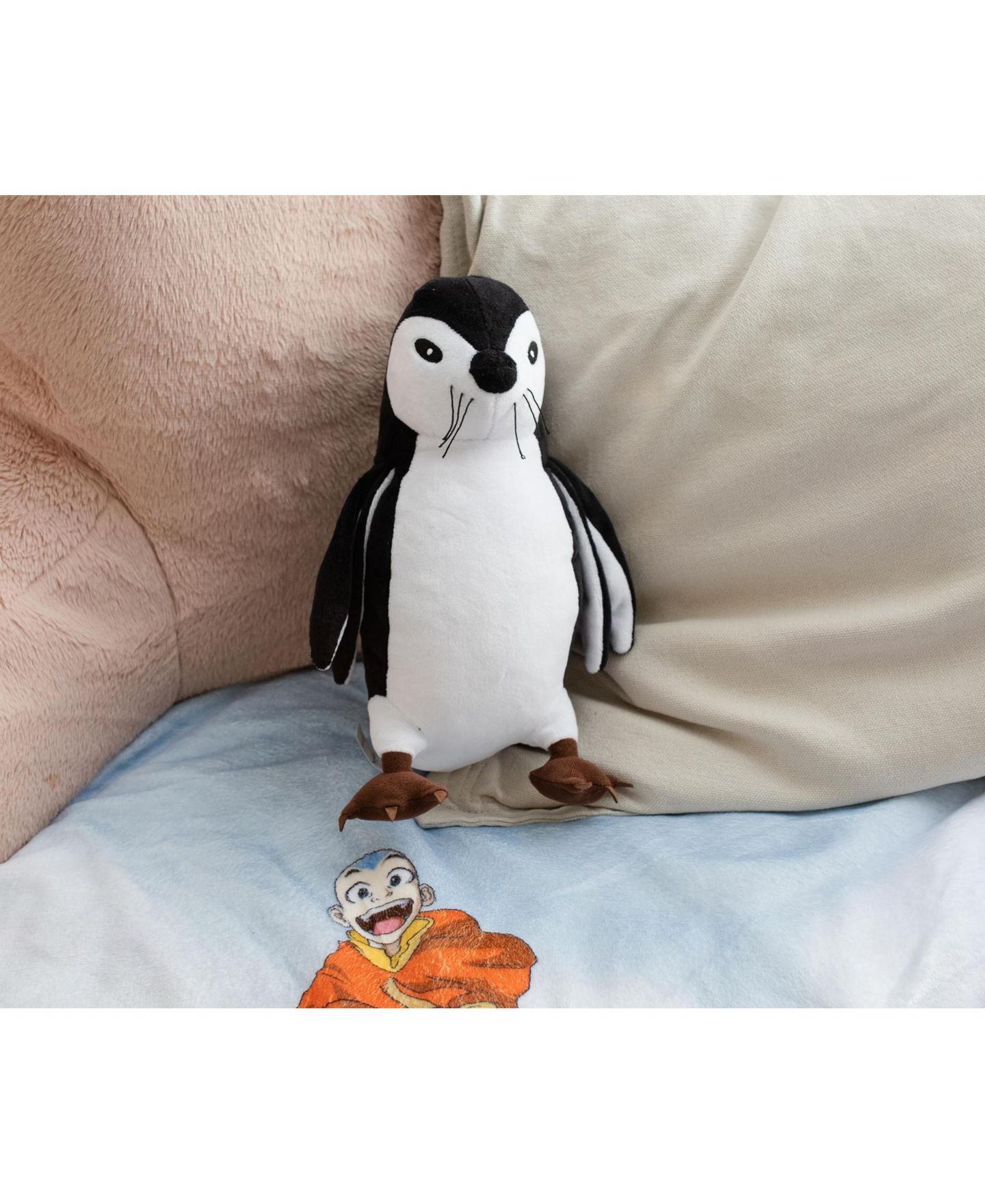 Детская мягкая игрушка Golden Bell Studios Otter Penguin Collectible 13" Plush, цвет: Чёрный — фото 3