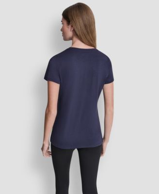 Women's Triple Rhinestone Foil Logo T-Shirt