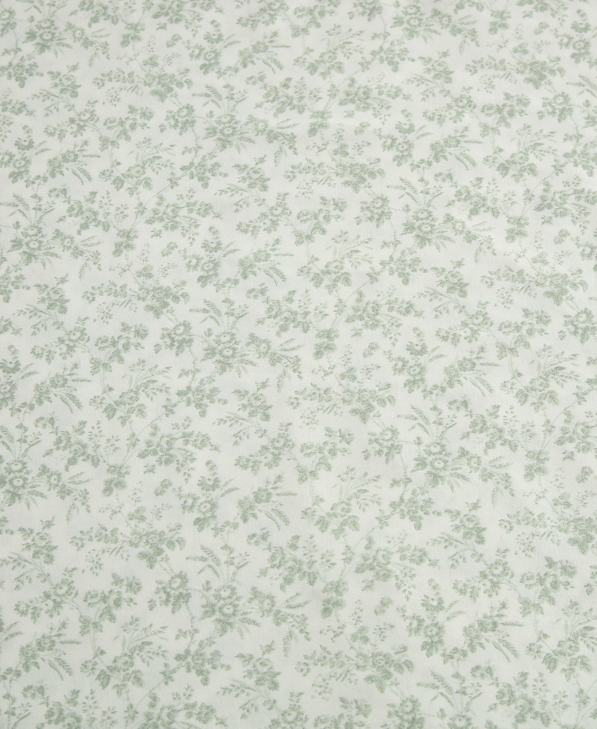 Laura Ashley Floral Toile 300-Thread Count Cotton Sateen 4-Pc. Sheet Set