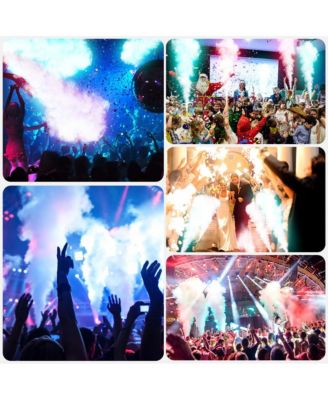 400W Mini Fog Machine with Wireless Remote & 6000 cu ft/min Output, Perfect for Home Parties