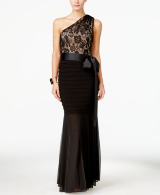 betsy and adam one shoulder dress