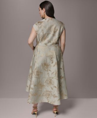 Plus Size Sleeveless Dress