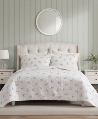 Bouncy Bows Reversible 2-Pc. Quilt Set, Twin