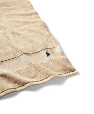 Polo Player Cotton Hand Towel, 32" x 16"