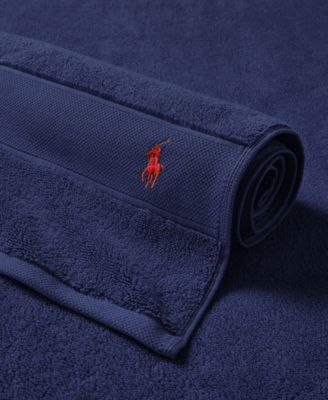 Polo Player Cotton Hand Towel, 32" x 16"