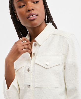 Women's Cropped Embroidered Jacket