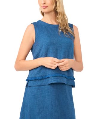 Women's Sleeveless Crewneck Top