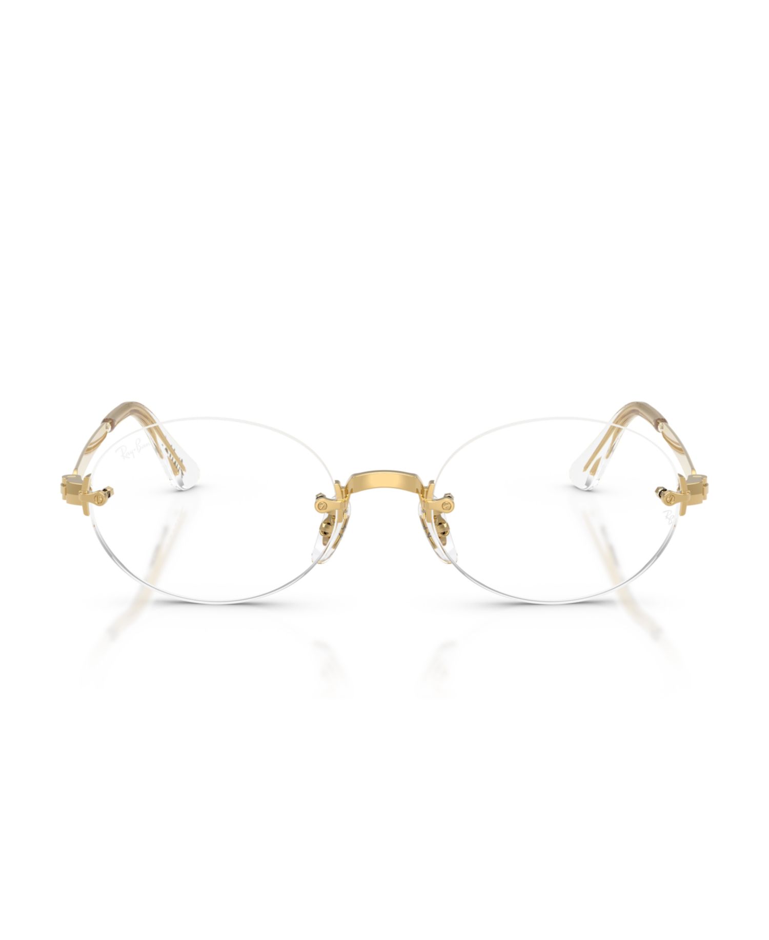 Unisex Oval Metal RB3929V Optics By A$AP Rocky Eyeglasses