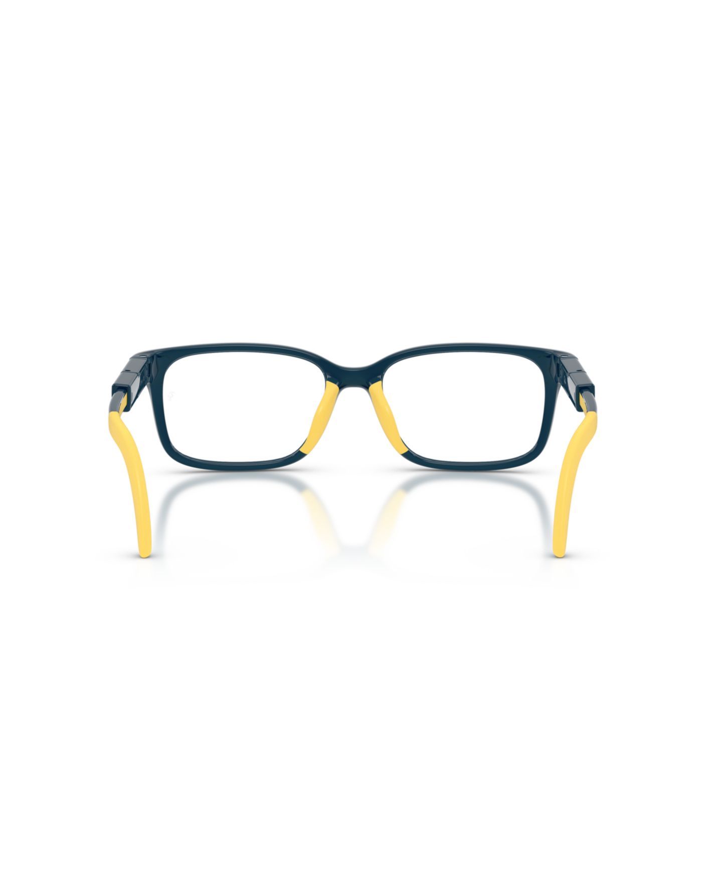 Детские очки Ray-Ban Panthos Plastic RBA1980 RBa1980 Eyeglasses(Ages 04-06), цвет: Синий / Жёлтый — фото 2