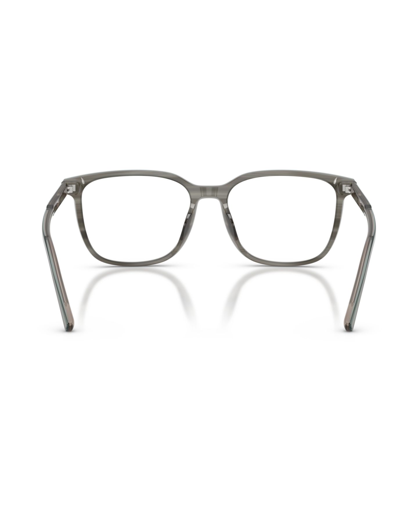 Мужские очки Dolce&Gabbana Man Square Plastic DG3445 Eyeglasses, цвет: Серый полосатый серый — фото 2