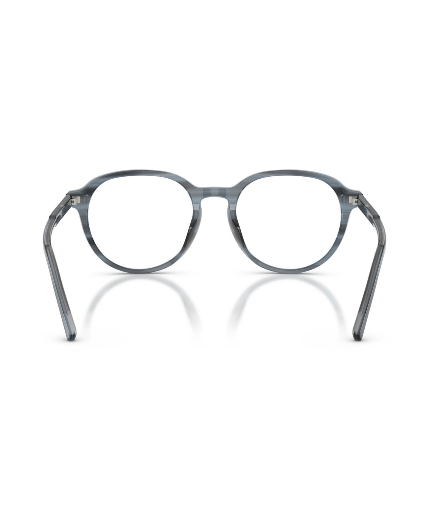 Мужские очки Dolce&Gabbana Man Panthos Plastic DG3444 Eyeglasses, цвет: Синий полосатый синий — фото 2