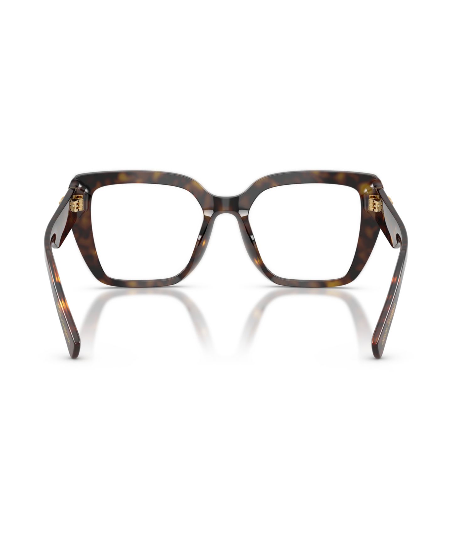 Женские очки Dolce&Gabbana Woman Square Plastic DG3441 Eyeglasses, цвет: Гавана — фото 2