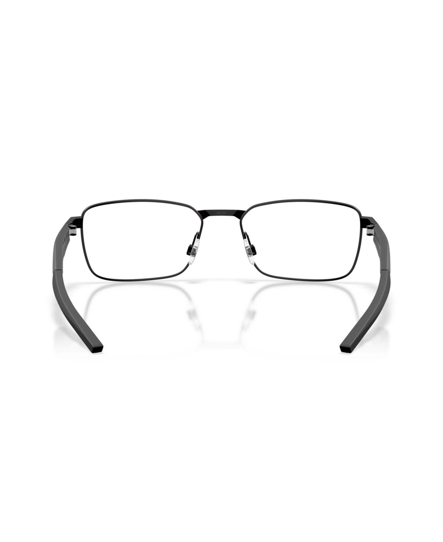 Очки Oakley Unisex Rectangle Metal OX3140 Steakhouse Eyeglasses, цвет: Атласный чёрный — фото 2