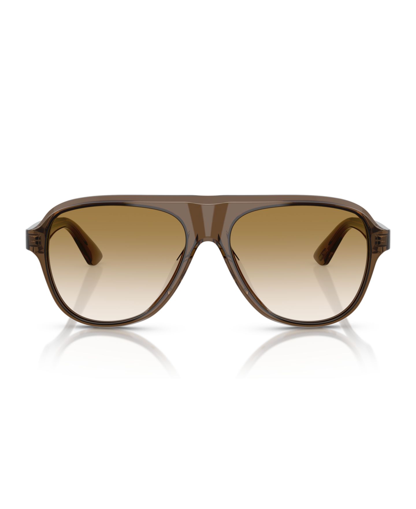 Мужские очки Oliver Peoples Man Pilot/Aviator Plastic OV5581U Paul Newman Eyeglasses, цвет: Тёмно-коричневый — фото 4