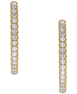 Diamond Earrings (1-1/4 ct. t.w.) in 14k Yellow Gold