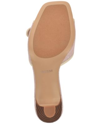 Women's Dista Buckle Kitten Heel Dress Sandals