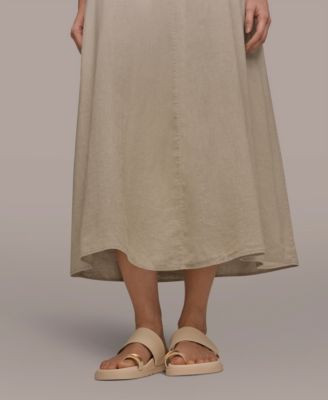 Women's V-Neck Midi Dress