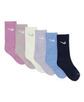 Boys' 4-5 Performance Crew Socks, 6-Pack