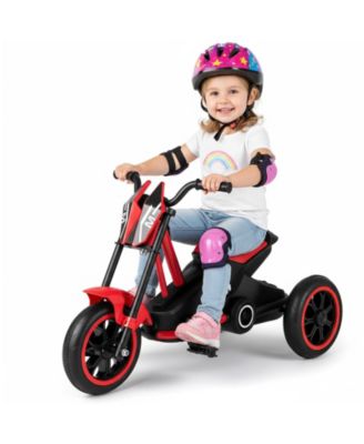 Kids Tricycle 3-Wheel Toddler Bike with Foot Pedals Forward Backward