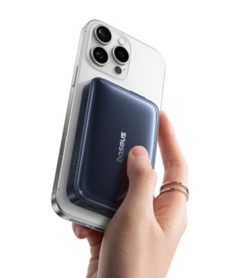 PicoGo 10K Premium Magnetic Power Bank - Sleek Qi2.2 Wireless Charger with Integrated 45W Fast-Charge Cable