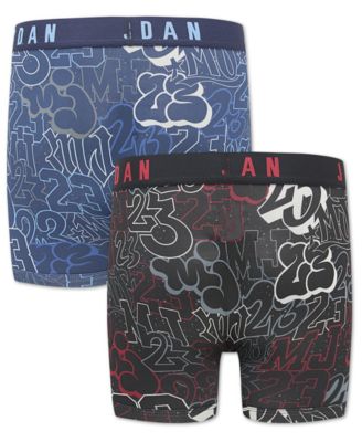 Boys' 8-18 Printed Boxer Briefs, 2-Pack