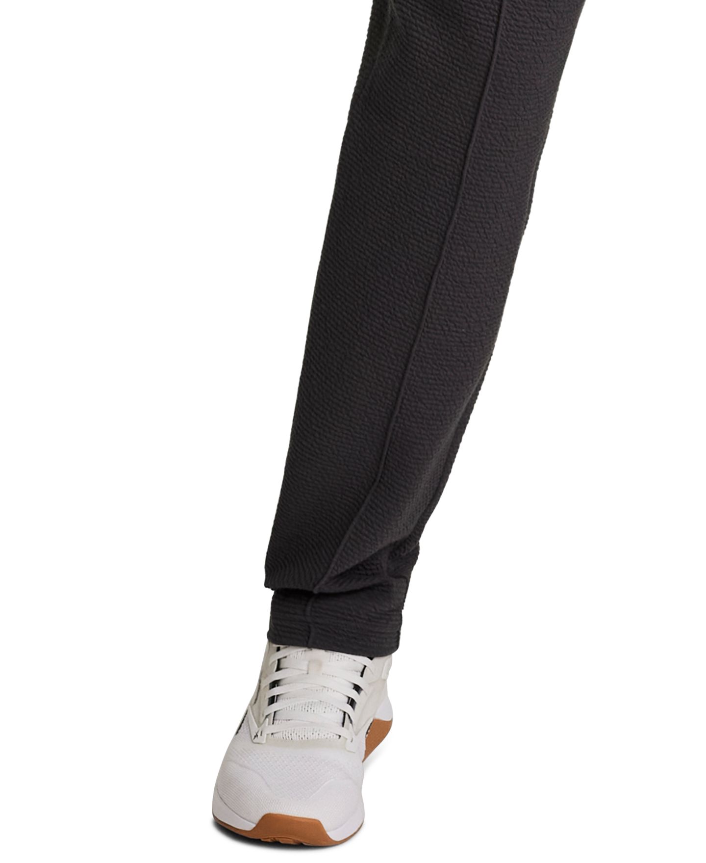 Мужские брюки Reebok Regular-Fit Pintuck Track Pants, цвет: Серый — фото 3