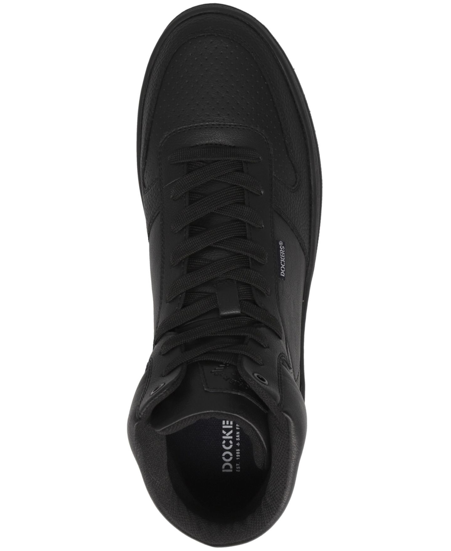 Мужские кроссовки Dockers Energy Synthetic Casual High-Top, цвет: Чёрный — фото 4