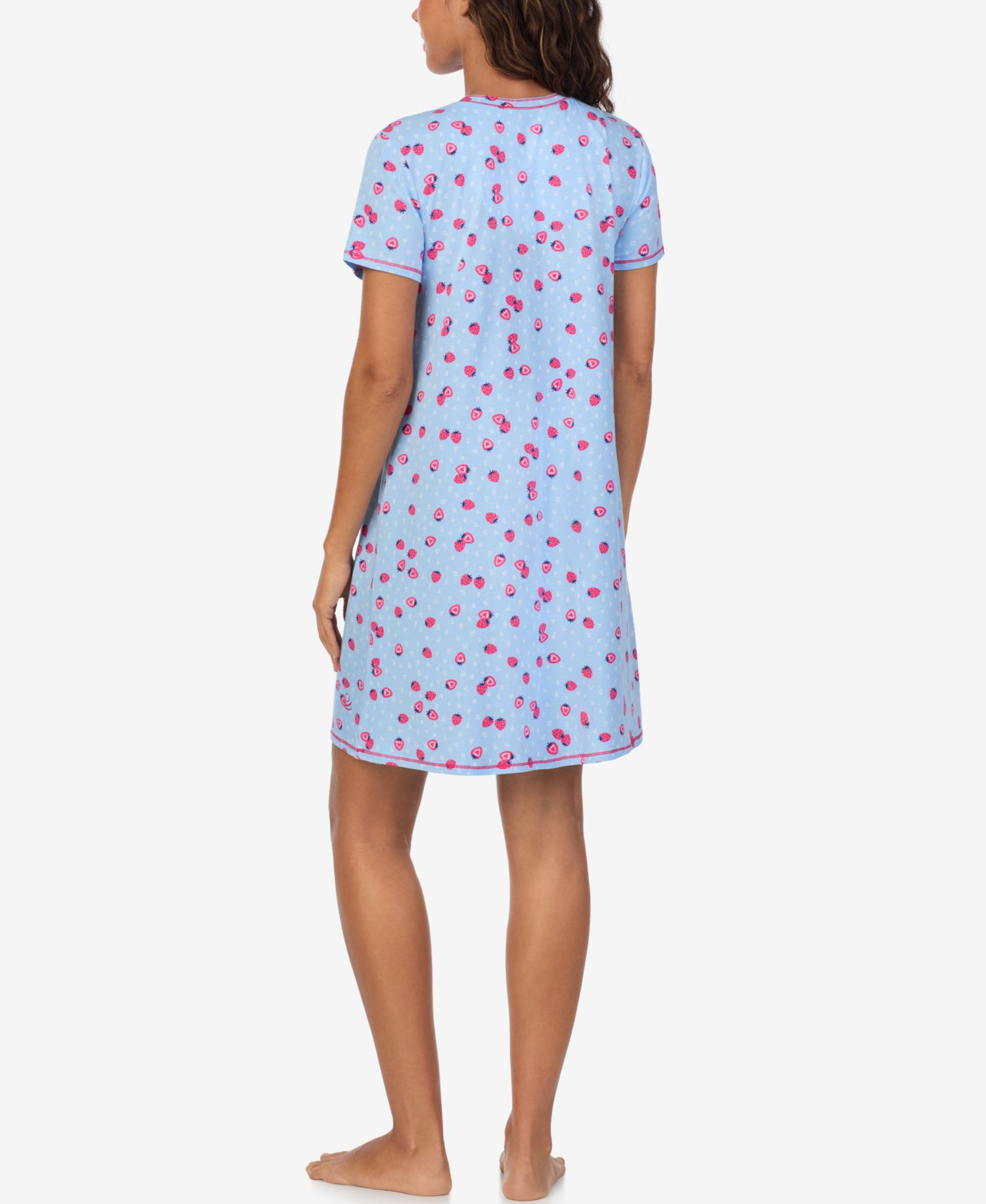 Women's Short-Sleeve Jersey Sleepshirt