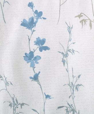 Wildflower Cotton Sateen 3-Pc. Comforter Set, Queen