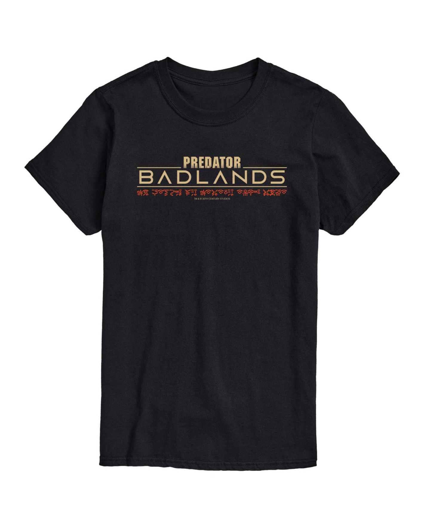 Мужская футболка AIRWAVES Predator: Badlands Logo Short-Sleeve Graphic, цвет: Чёрный — фото 1