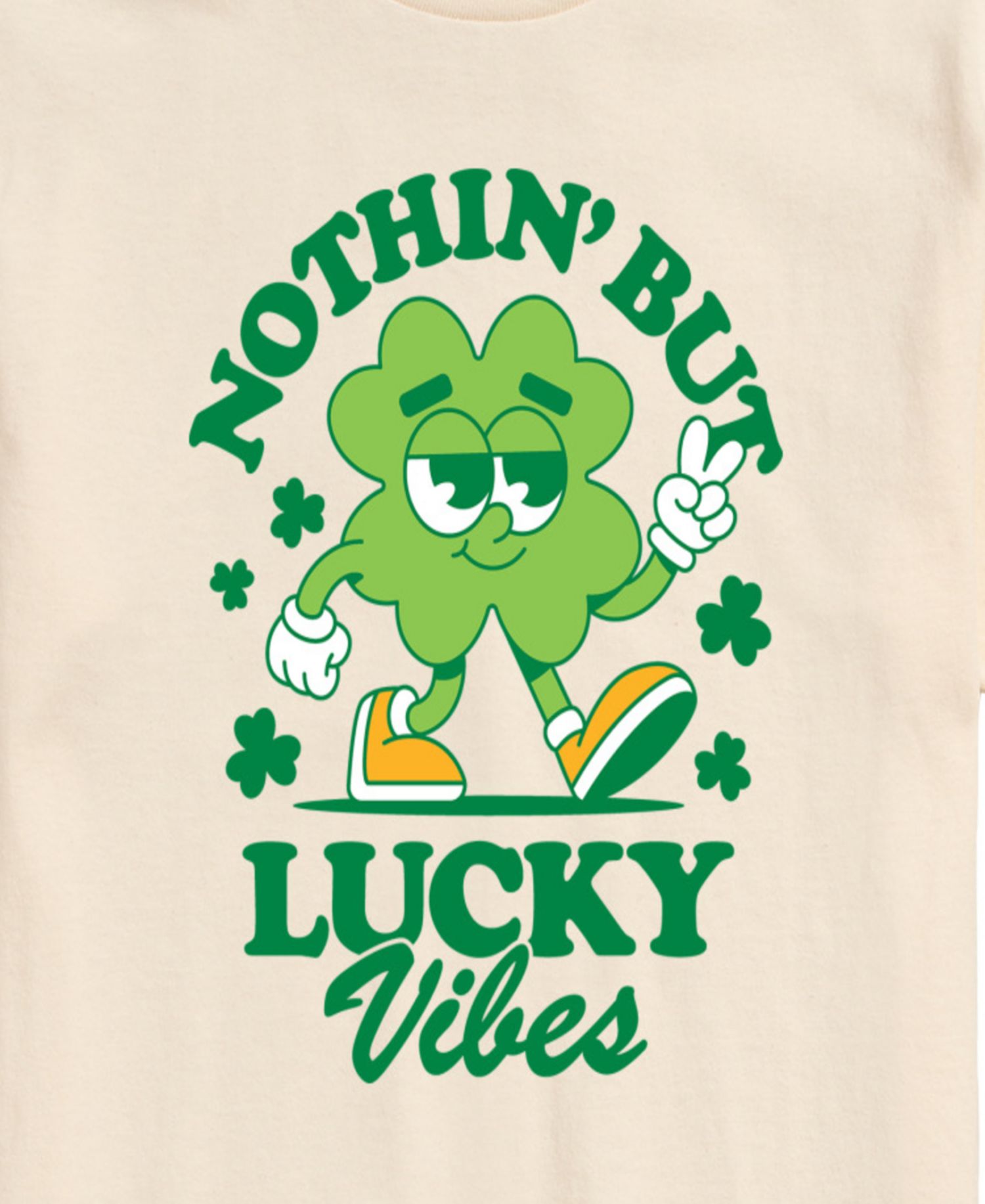 Men's St. Patrick's Nothin' But Lucky Vibes Short-Sleeve T-Shirt