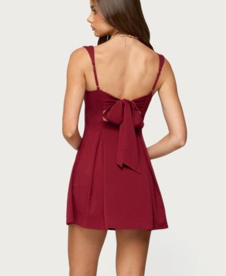 Women's Mazey Square Neck Mini Dress