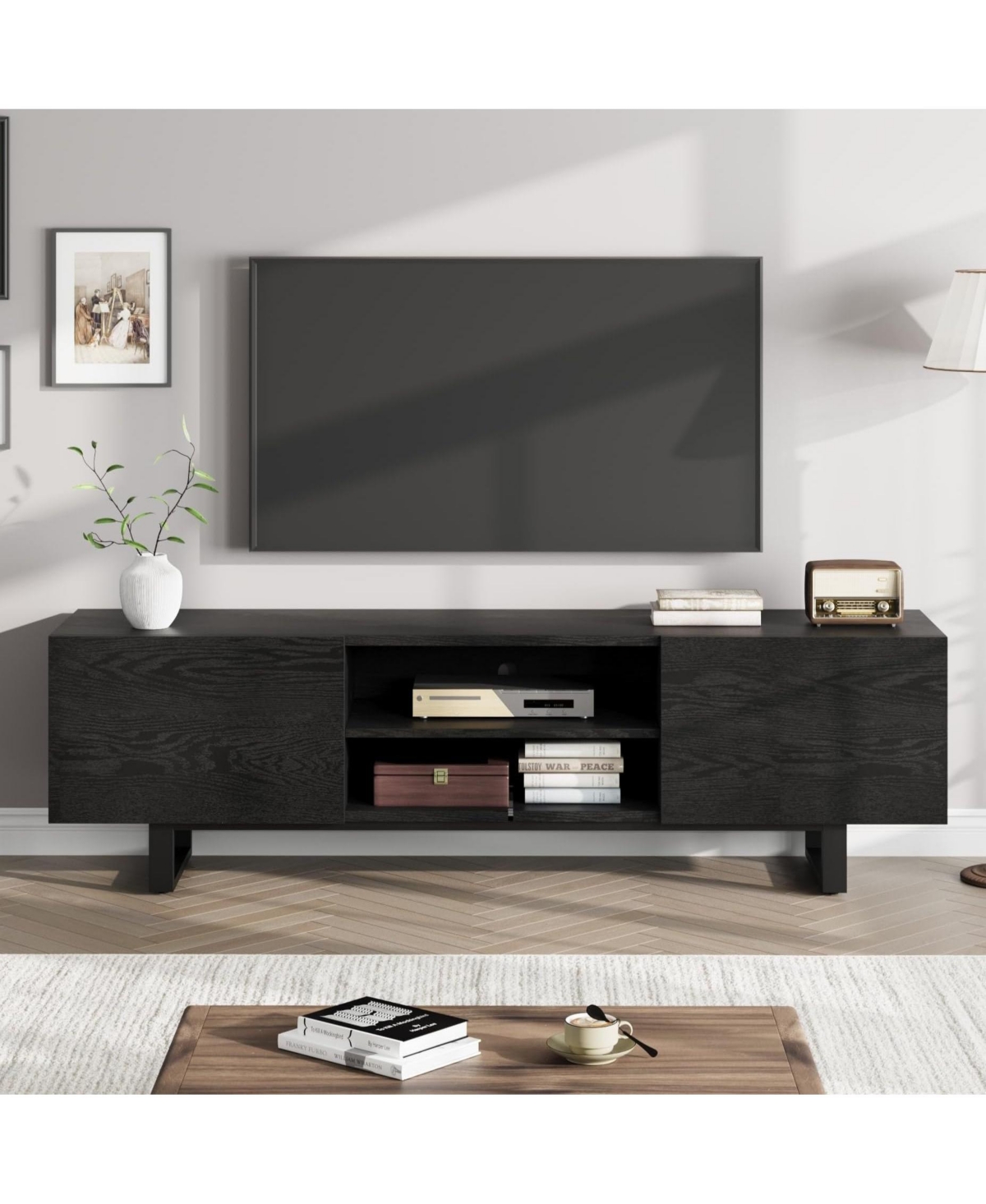 gaomon Industrial Tv Stand for 80 Inch Tv