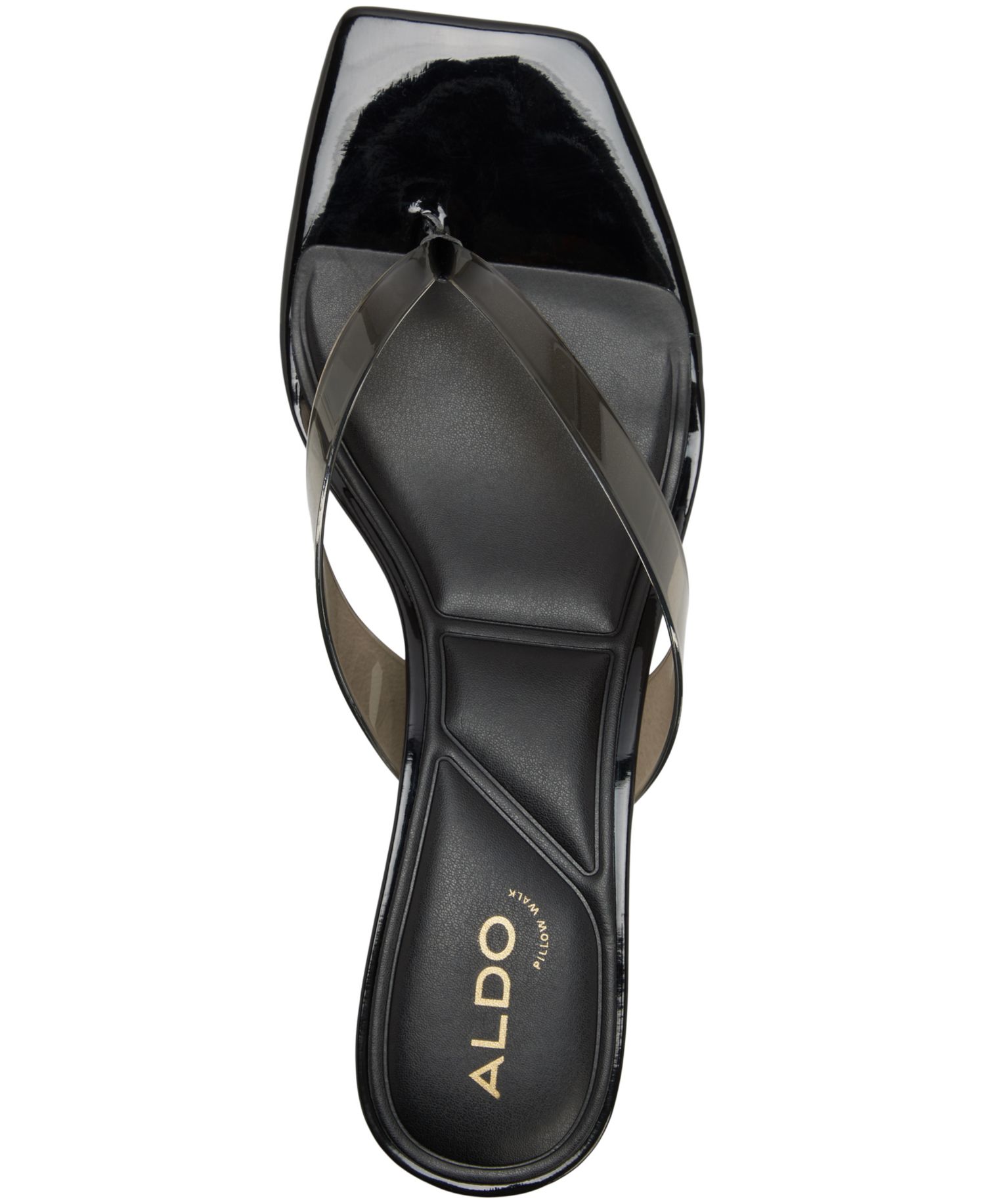 Women's Adryanna Block Heel Thong Sandals