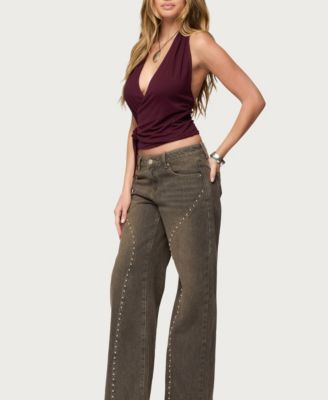 Women's Addana Wrapped Halter Top