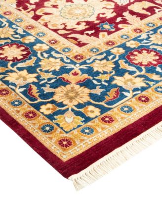 Mogul M1249 6' 1" x 9' 4" Area Rug