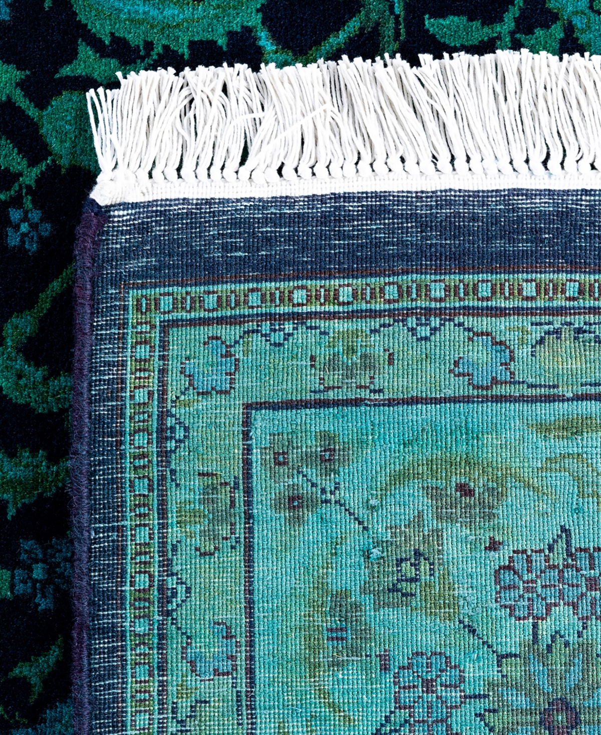 Adorn Hand Woven Rugs Fine Vibrance M1495 6' 1" x 9' 2" Area Rug