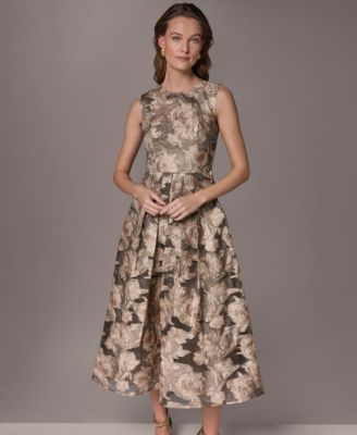 Women's Crewneck Midi Dress