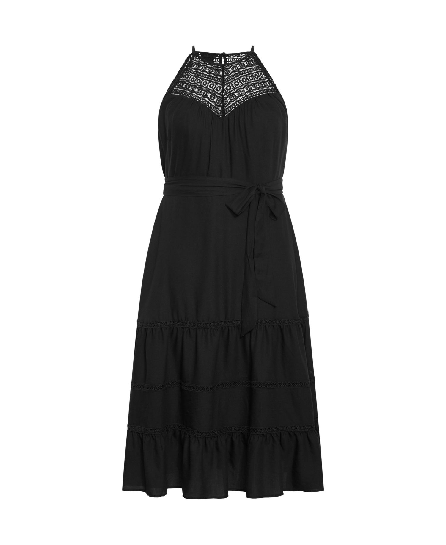 Women's Alessia Crochet Midi Dress