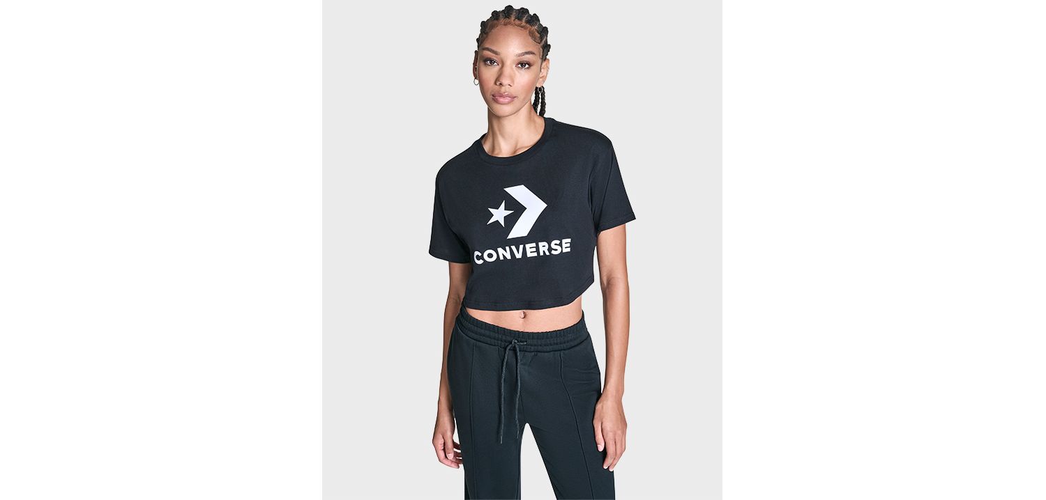 Women's Star Chevron Cropped T-Shirt