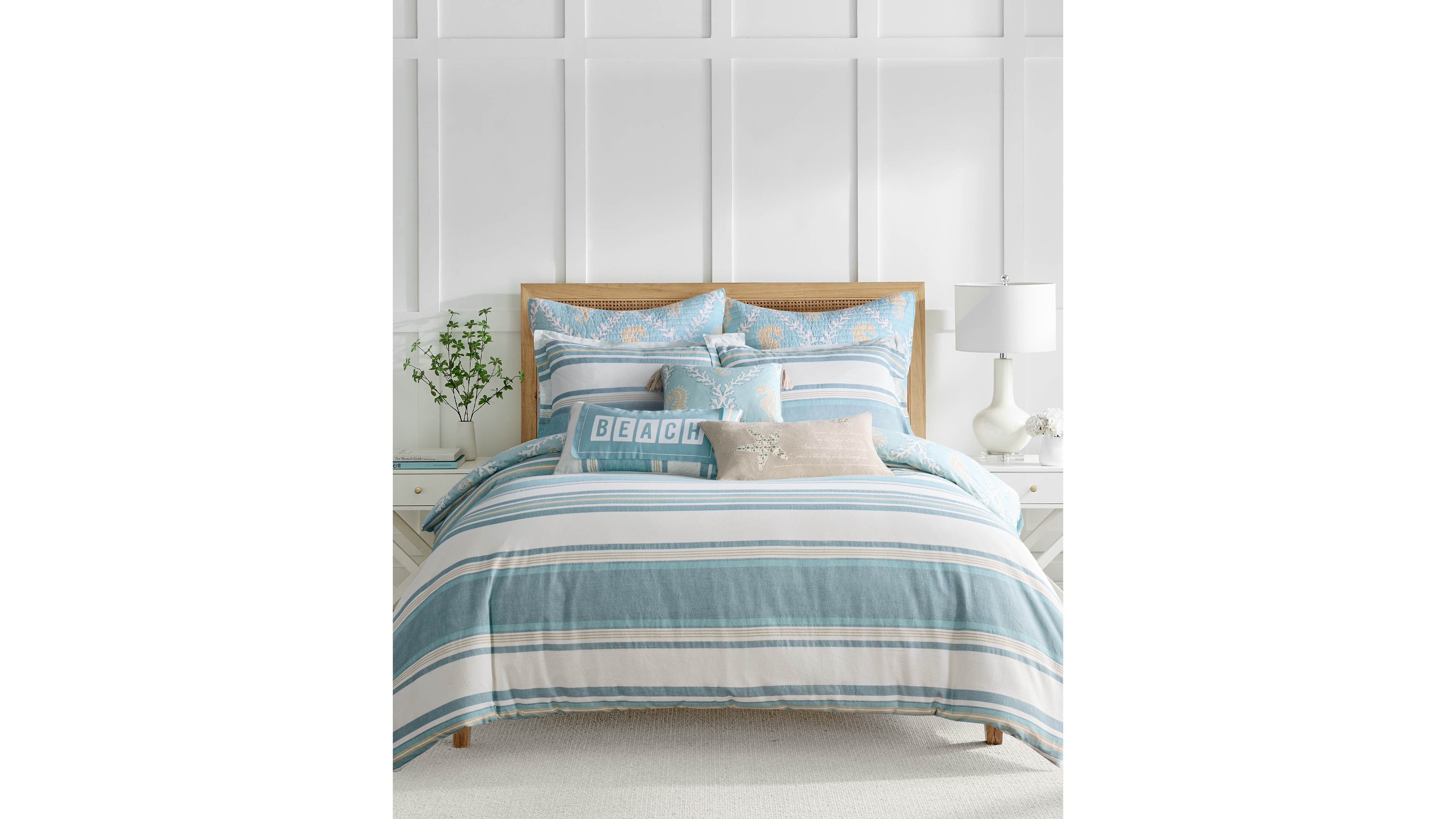 Levtex Home Kailua Reversible 3-Pc. Duvet Cover Set, Queen