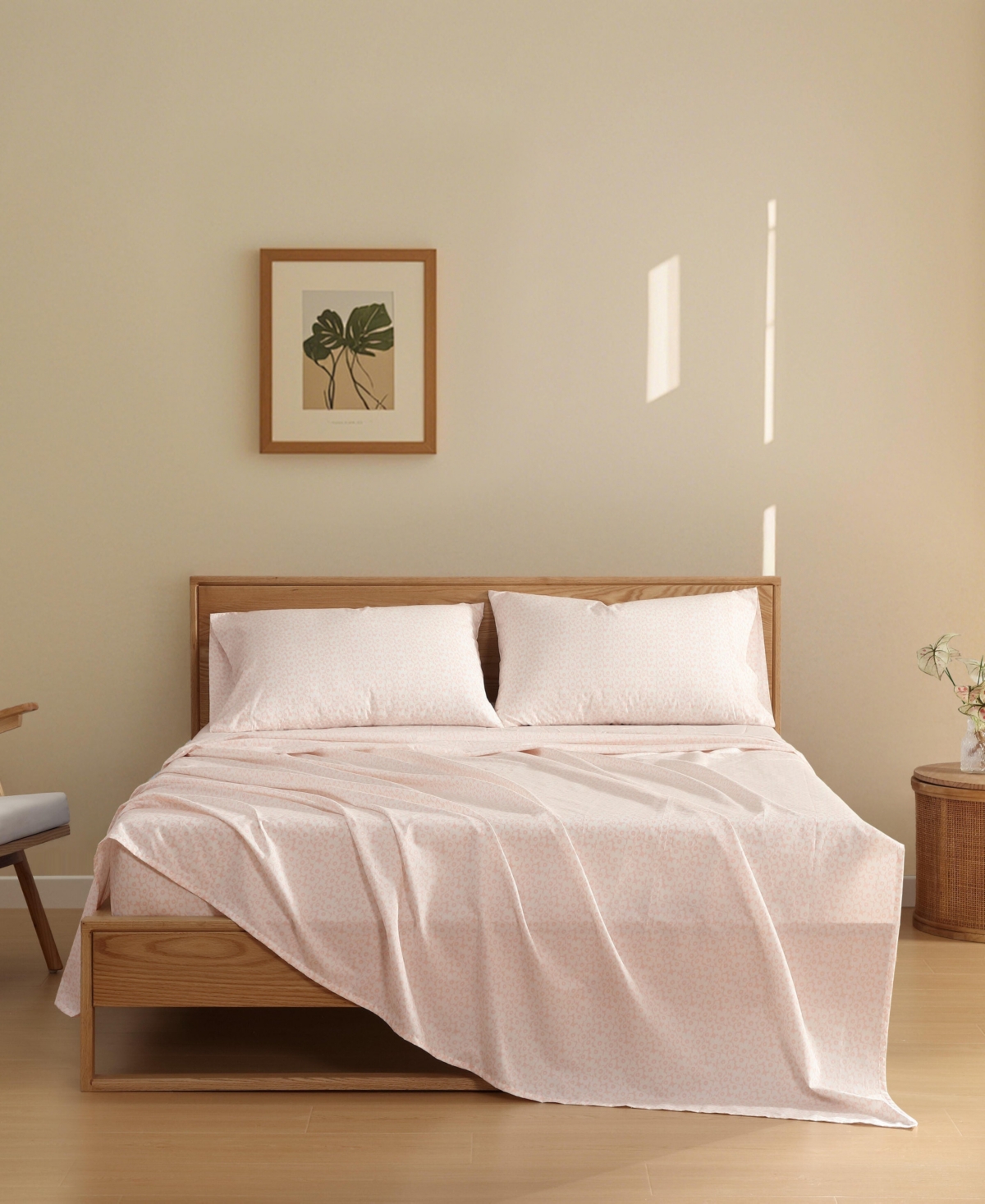 Marimekko Pikkuinen Unikko 200-Thread Count Cotton Percale 4-Pc. Sheet Set