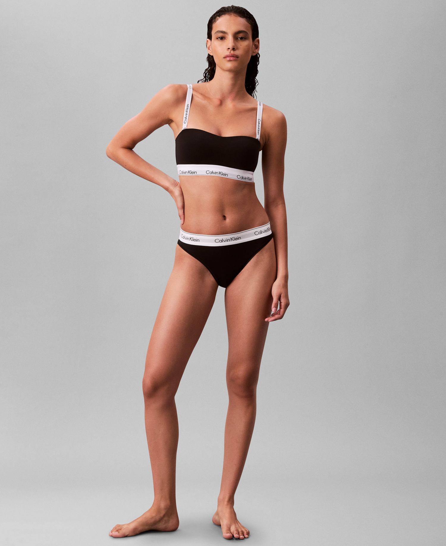 Women's Icon Cotton Bandeau Bra QF8497