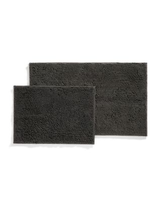 Soft Absorbent Chenille 2-Pc. Bath Mat Set