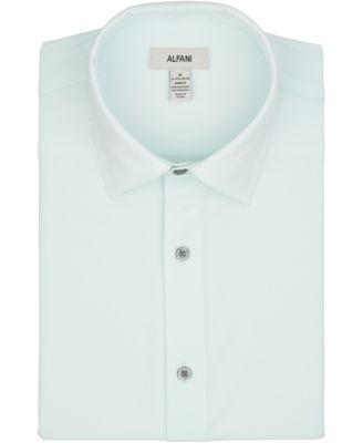 Men's Slim-Fit Performance Solid Dress Shirt